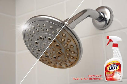 Iron OUT Rust Stain Remover Gel Spray, 24 fl oz Bottle 6-Pack