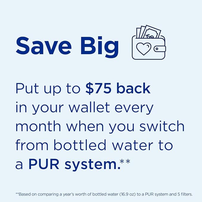 PUR PLUS 7-Cup Water Filter Pitcher with 1 Lead-Reducing PUR Plus Filter, Dishwasher Safe, Powerful Filtration, Filter Change Indicator Light, Smoke, PPT711B