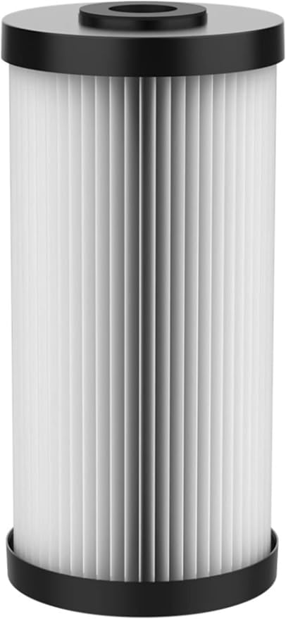 Pentair OMNIFilter TO6 Carbon Water Filter, 10-Inch, Whole House Heavy Duty Big Blue Dual Layered Pleated Sediment and Carbon Wrap Taste, Odor Replacement Cartridge, 10" x 4.5", 5 Micron | (Pack of 2)