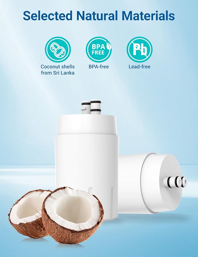 Faucet Water Filter replacement for b*rita Faucet Filter Systems,36311 On Tap Water Filtration System, FR-200, FF-100 Sink Faucet Filter, Reduce Chlorine and Lead, White,2pack,by Cobectal