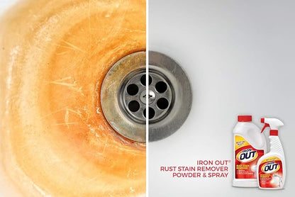 Iron Out Rust Stain Remover Powder, 4 lb 12 oz, 2 Bottles