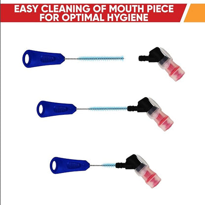 Reservoir Hydration Bladder Cleaning Kit - 6-In-1 Water Reservoir Cleaning Kit Of 3 Brushes, Collapsible Frame, (12) Cleansing Tablets & Carry Pouch - Cleaner Set For Back Pack Bladder
