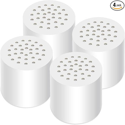 4 Pack 20 Stage Shower Filter Cartridge Replacement (No Housing),Universally Compatible With Any Similar Design,Shower Filter For Hard Water Shower,home water purification accessories