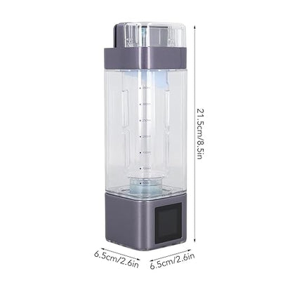 Hydrogen Water Bottle Generator, 350ml Portable USB Rechargeable, 2000 9000PPb Hydrogen Rich Water Cup for Fitness Office Travel