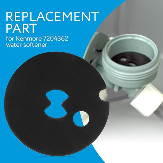 IMPRESA Water Softener Venturi Gasket Replacement - Compatible with Whirlpool, Kenmore Elite & Ecodyne - Pack of 3-3 Silicone Water Softener Gaskets - Fits Part 7204362 & 7253808