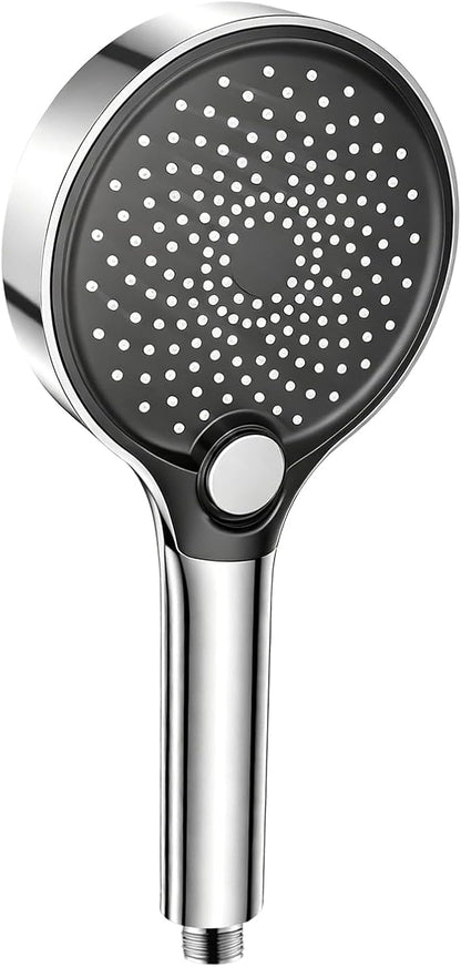 Filtered Shower Head with Handheld, 3 Modes Shower Head for home (Silver) | Filtered Shower Head with Handheld, 3 Mode Water Softener High Pressure Shower Head with Filter for Bathroom Hotel Apartment