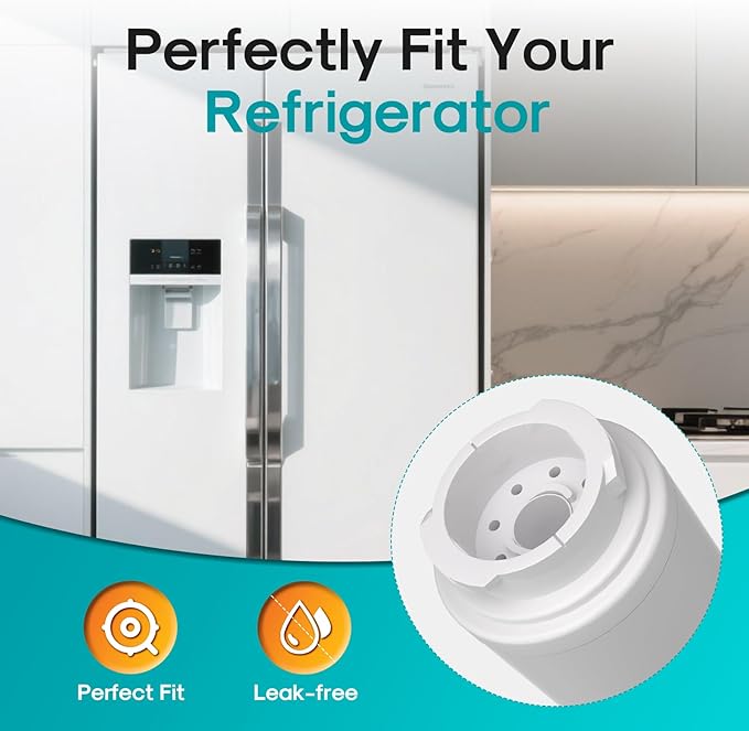 ICEPURE PRO UKF8001 NSF/ANSI 53&42 Certified Replacement Everydrop EDR4RXD1, Filter 4, Maytag UKF8001AXX UKF8001P, Whirlpool 4396395 WF-UKF8001 FMM-2 MPF15090 SGF-M9 Refrigerator Water Filter 3PACK
