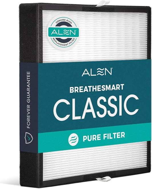 Alen Air Filter BF35-Pure Replacement HEPA Filter for BreatheSmart Classic Air Purifier - Captures Allergens, Dust, & Mold (1 FIlter)