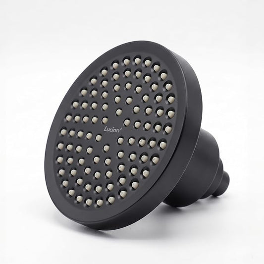 Lucinn Pro Filtered ShowerHead | Filtered Showerhead - Removes 99% Chlorine & Heavy Metals, Improves Hair & Skin, Easy Install, Includes 20-Stage Filter (Matte Black)