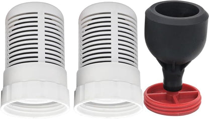 Regular Replacement Filters fits Seychelle - for Gen 2 Dual Water Pitcher, Reduces PFOA/PFOS, Chlorine, compatible with Alexapure Pitcher Water Filtration System, Lasts 3 Months or 200 Gallons, 1 Set