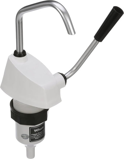 Whale Flipper Pump Mk 4 Hand-Operated Galley Water Pump, GP0418 | 1/2-Inch Flexible Hose Connection, Fresh or Saltwater, Up to 1.9 GPM