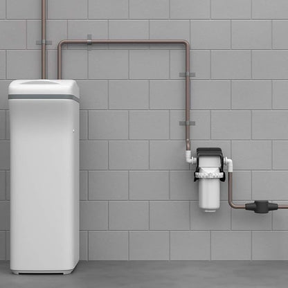 EcoPure EPWHE Whole Home Pivotal Water Filtration System – Reduces Sediment & Chlorine Taste & Odor – Installs on Main Water Line – 6-Month Filter Included – Tool-Free, Mess-Free Changes