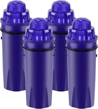ICEPURE Pitcher Water Filter Replacement for PUR CRF950Z, CRF-950Z, PPF900Z, PPF951K, PPT700W, CR-1100C, CR1100CV, DS-1800Z, PPT711W, PPT711B, PPT111W and More PUR Pitcher and Dispensers System, 4PACK