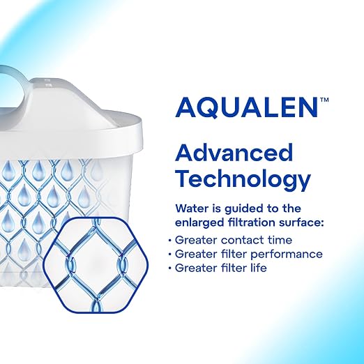 AQUAPHOR Aquapor Amethyst Maxfor+ Water Filter, Plastic, Grey, 25.5