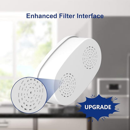2 Pack Replacement Filter for Water-drop WD-PF-01A Plus,Reduces PFOA/PFOS, Chlorine, Compatible with Water-drop Pitchers，Lasts 3 Months or 200 Gallons