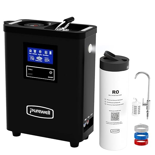 K8680-Soft Float 10-Stage 0.0001 Micron RV Water Filter System - Upgrade Replacement Soft Float for Outdoor Portable RO Water Purifier, Ensures Clean & Safe Drinking Water