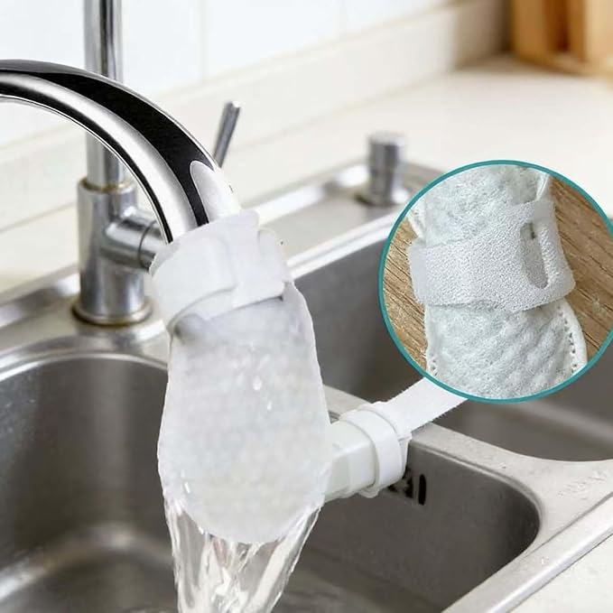 2026 New Faucet Filter Cotton Bag, 100pack Faucet Filter Bag for Filtering tap Water, Cotton Filter Bag for Faucet, Kitchen Sink (100PCS)
