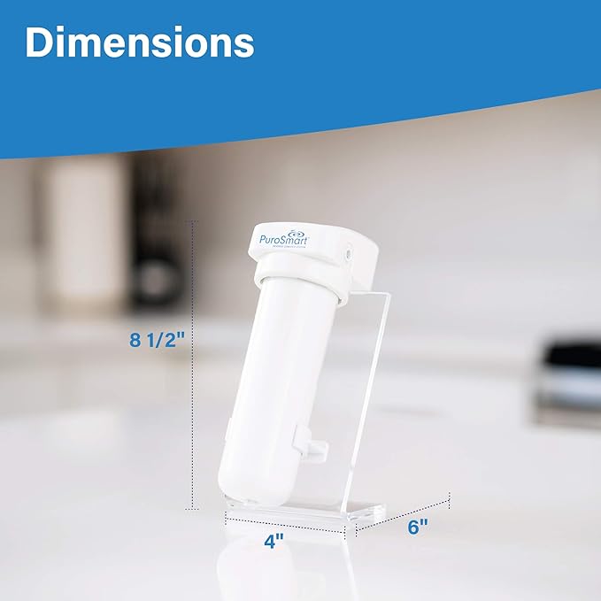 PuroSmart High Flow RO System, Counter Top Home Water Treatment System | Compact Countertop RO System | Great for Apartments & Rentals | Applied Membranes PSCT50