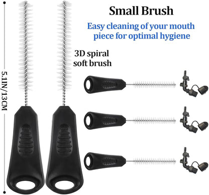 Patelai 8 in 1 Hydration Bladder Cleaning Kit Includes 3 Different Brushes and Drying Collapsible Bladder Frame, Water Reservoir Backpack Cleaning Kit