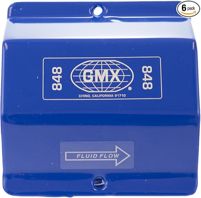 GMX 848 6 pcs Hard Water Softener, Magnetic Water & Fuel Conditioner for Home & Commercial Use, Drinking Shower Pool & Agriculture Hard Water Treatment, Natural Gas & LP Treatment, Maintenance Free