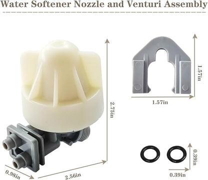 7187065 7253808 Water Softener Nozzle and Venturi Assembly Replaces 7187065, 7214969, 7165704, 7238450 and WS15X10027