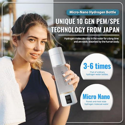 Hydrogen Water Bottle SPE PEM
