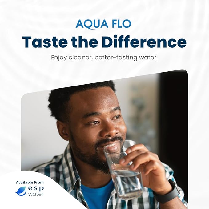 Aqua Flo 41407004 QCRO GAC Carbon Filter Replacement – Quick Change Cartridge for Aqua Flo QCUF 4-Stage Reverse Osmosis Systems, Improves Taste and Odor, 2000 Gallons Filter Capacity, Easy Install