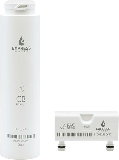 Express Water Replacement Countertop RO Filters for 5-Stage Countertop RO System ROC001 (Pre & Post Filter)