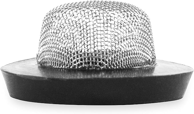 Camco Evo RV Water Filter Features Granulated Activated Carbon for Bacteria Control & a Replaceable Premium Spun Polypropylene Filter Cartridge Camper for Clean Drinking Water (40631) (Pack of 2)