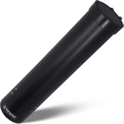 San Jamar C3165BK Med Pull WTR Cup, Black
