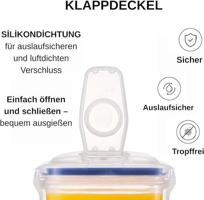 LocknLock Aqua Fridge Door Water Jug | Clear Pitcher | BPA Free Plastic Pitcher with Lid | 3 Quart Pitcher with Lid for Water, Juice, Tea & More Beverages, Clear