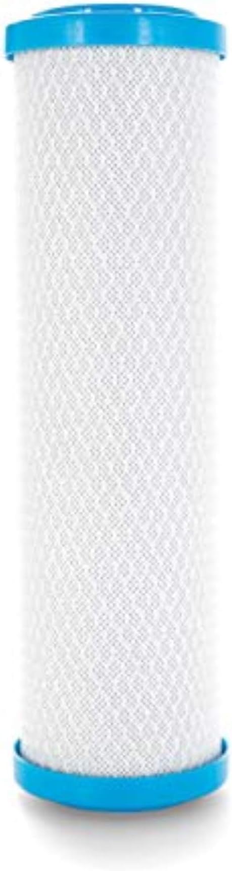 Camco Evo X2 0.5-Micron Carbon Block RV Water Filter Replacement Cartridge - Compatible with Evo X2 & Evo X3 Premium RV Water Filter Kits - Removes Sediment & Particles & Reduces Chlorine (40638)