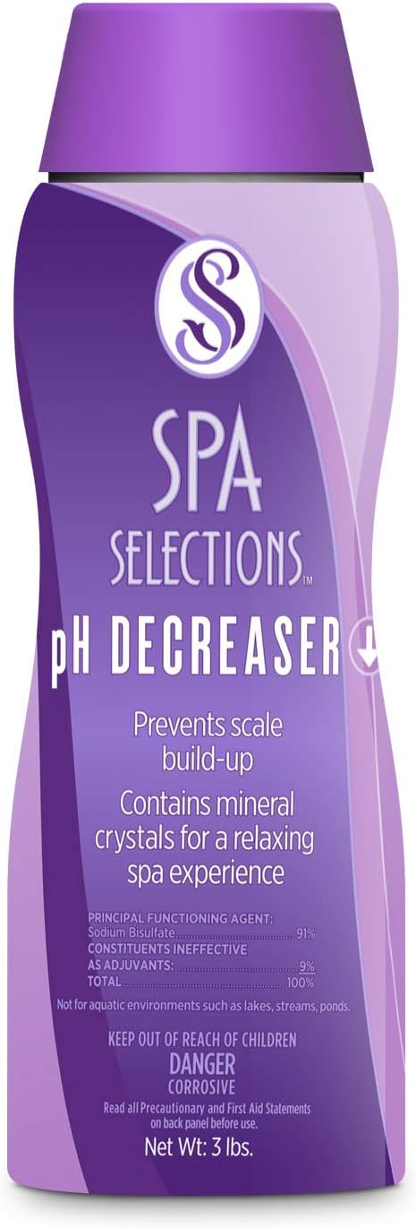86206 pH Decreaser Balancer for Spas and Hot Tubs, 3 lbs
