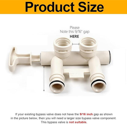 Water Softener Installation Adapter Kit 7280203 Compatible with Kenmore, GE, Whirlpool, Morton, NorthStar, EcoWater, EcoPure etc