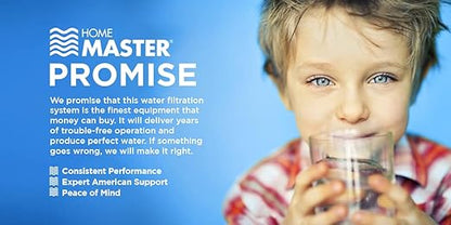Home Master 4.5 Second Fill Rate Water Purification Unit, Multi-Stage Filtration, NSF Certified, Granular Catalytic Carbon, Stainless Steel, Plastic
