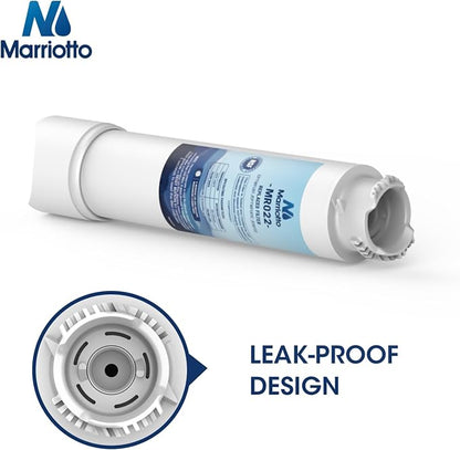 MARRIOTTO MR022 Water Filter Replacement, Compatible with Frigidaire EPTWFU01, EWF02, Pure Source Ultra II, 3 PACK