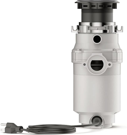 Waste King 1/2 HP Garbage Disposal with Power Cord for Kitchen Sink Food Waste, L-1001 (Pack of 2)