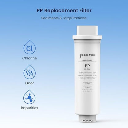 GLACIER FRESH PP Replacement Filter for GFU06 Ultra Filtration System | GLACIER FRESH PP Replacement Filter for GFU06 Ultra Filtration System
