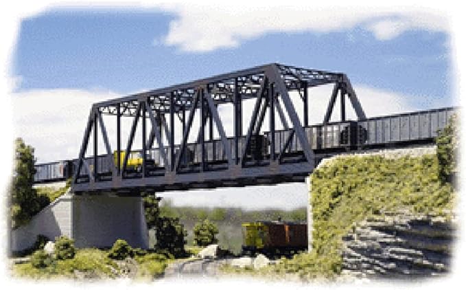 Walthers Cornerstone Double-Track Truss Bridge 933-3242 N Scale Model Railroad - Structure Kit
