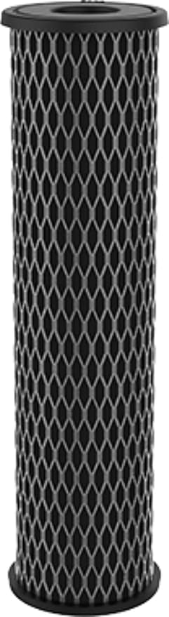 Pentair OMNIFilter TO1 Carbon Water Filter, 10-Inch, Standard Whole House Carbon Wrap Sediment and Taste & Odor Replacement Filter Cartridge, 10" x 2.5", 5 Micron, (Pack of 6)