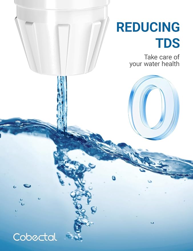 Upgrade ZR-001, ZR-017, ZR-004 Replacement Water Filters,Water Pitchers and Dispenser Filters with Multi-Stage Filter System Reduce Lead, Chromium, PFOA/PFOS and TDS, 8pack,by Cobectal
