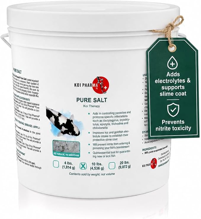 Pure Salt Koi Therapy - All-Natural (10 Pound)