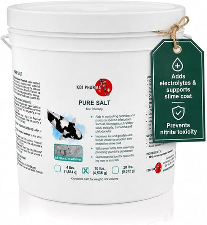 Pure Salt Koi Therapy - All-Natural (10 Pound)