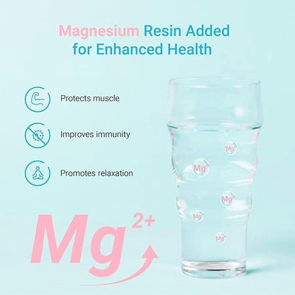 AQUA CREST Magnesium Water Filter, Intended for Brita® Pitchers and Dispensers, Everyday, UltraMax, Metro+, XL and More, 2 Months, Reduces Chlorine, 3 Count