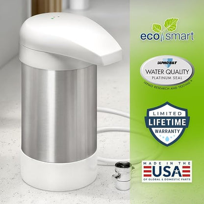 WaterChef Premium Countertop Water Filter System C7500 (White) with Intelligent Monitor | NSF/ANSI Certified 78 Contaminants | Big Block™ Filtration Technology | 1,000-Gallon Capacity | Made in USA