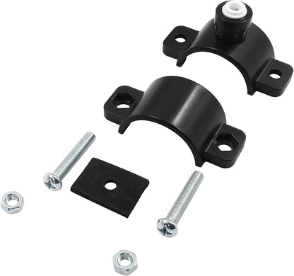 Waziaqoc Drain Saddle Valve with 1/4" Quick Connect | Plastic, Water Hose Pipe Adapter, For Under Sink Reverse Osmosis System
