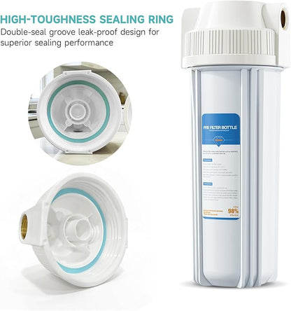 Whole-House Water Purifier Water Filtration System, a Water Filter for the Entire House, Meeting the Water Purification Needs of the Family, Suitable for Filtering impurities from Well