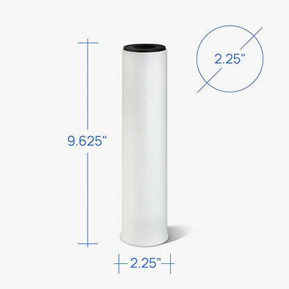 Culligan D-20 Undersink Water Filter Replacement Cartridge for Water Filtration System - Easy Installation & Compatible Design Fits Standard Underskink Systems, Redcuces Sediment, Rust, Dirt & Scale