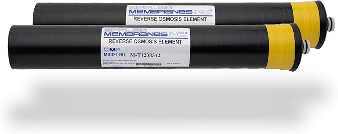 Pack of 2 Applied Membranes Replacement Membrane for Merlin RO 1238342 TLC-350, Compatible with Merlin Reverse Osmosis System, Water Filter Membrane Replacement