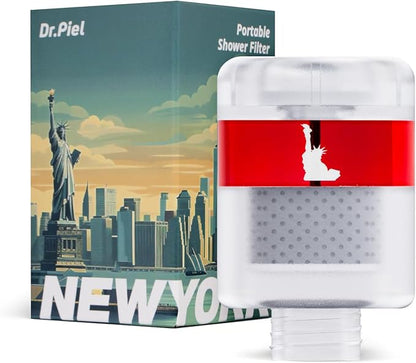 Dr. Piel Shower Filter for Travel New York Eddition Superior